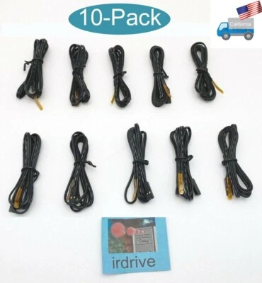 10-Pack: Temperature Sensor for PC Fan Speed Controller/Motherboard BIOS Probe - Image 1 of 4