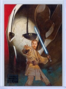 2012 Topps Star Wars Galaxy 7 "SHOWDOWN WITH GRIEVOUS" Base Set Card #109