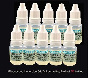 Azzota® Mikroskop Tauchöl, 7 ml (jeweils), 10/Packung - Bild 1 von 3