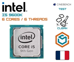 CPU Processeur Intel Core i5-9600K (6x 3.70GHz) SRFLU Sockel 1151 9th gen - Photo 1/1