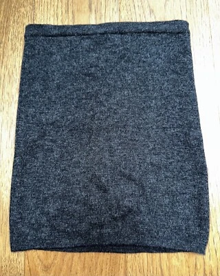 Falda Lápiz GEOFFREY BEENE Deportiva Gris Lana Merino Talla S Foto 1 de 3