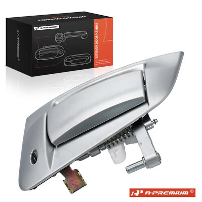 Maçaneta externa prata lateral do passageiro dianteiro A-Premium para Nissan 370Z 09-17 - Imagem 1 de 4