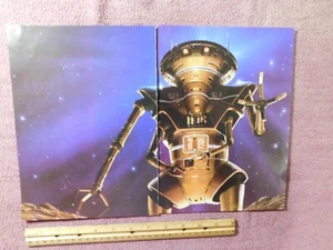 Science Fiction Fantasy Art Print From Book Vintage 1979 (A-14) - Picture 1 of 2