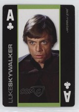 2011 Cartamundi Star Wars Heroes Playing Cards Luke Skywalker #AC a8a