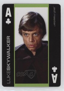 2011 Cartamundi Star Wars Heroes Playing Cards Luke Skywalker #AC a8a