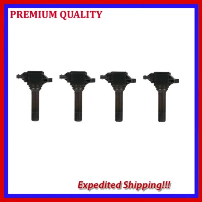 4PC JSB722 IGNITION COILS FOR 2013 2014 SCION FR-S 2.0L H4 - Image 1 of 4