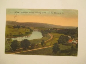 Thetford Vermont Postkarte Connecticut Valley VT - Bild 1 von 2