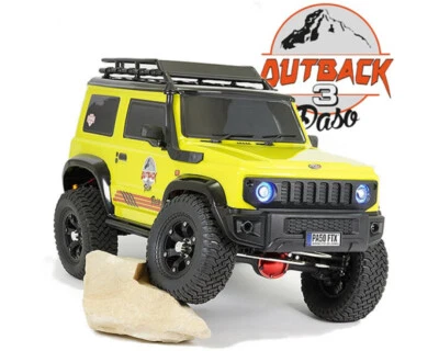 FTX FTX5593Y Outback 3.0 Paso 4WD 1:10 Trail Crawler Yellow RTR modellismo - Immagine 1 di 4