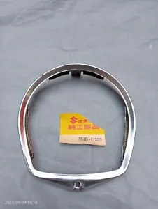 Suzuki A100 B100 B125 KT120 K125 Headlamp Head Lamp Light Rim NOS Genuine - Picture 1 of 5