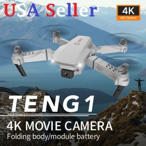 Drone E88 Pro WIFI FPV 4K HD Camera Foldable Selfie RC Quadcopter Aerial Photo - Picture 1 of 14