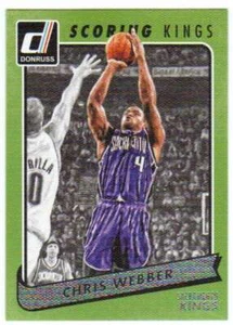2015-16 Donruss Scoring Kings #34 Chris Webber Sacramento Kings Basketball 24311 - Picture 1 of 1