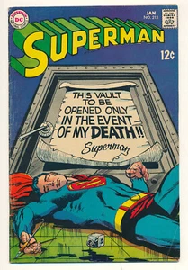 DC Comics Superman Ausgabe #213 Comic Neal Adams Cover Lex Luther App 4.5 sehr guter Zustand + 1969 - Bild 1 von 2