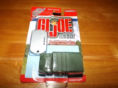 GI JOE SERIE I HUMVEE VERDE OSCURO CON ETIQUETA DE PERRO NOC 2001 MAISTO Foto 1 de 4