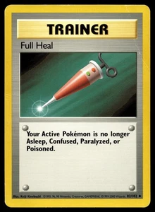 Full Heal 082/102 Pokemon Base Set Unlimited Non Holo (MP) - Picture 1 of 2