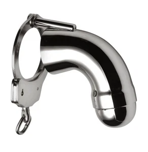 Stainless Steel Chastity Cock Cuff - Picture 1 of 1