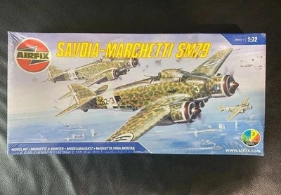 Savoia Marchetti SM-79 scale 1/72 Serie 4 Airfix Code 04007 - New Sealed - Immagine 1 di 4