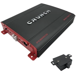 PX-3000.1D 3000W Monoblock Class-D Car Amplifier, 1-Ohm Stable, Variable Low-... - Picture 1 of 6