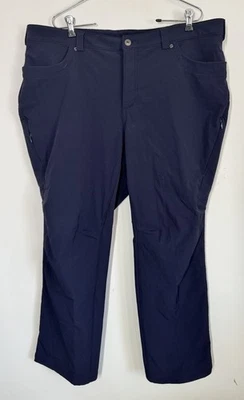 Pantalones para mujer Duluth Trading Flexpedition forrados de lana pierna recta talla 18 x 29 Foto 1 de 4