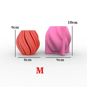Abstract Art DIY Columnar Candle Making Soap Resin Mold Gifts Craft Home Decor - Picture 1 of 1