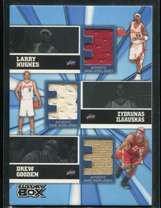 HUGHES / ILGAUSKAS / GOODEN 2005 Luxury Box TRINITY TRIPLE PATCH /25 Cavaliers - Picture 1 of 2
