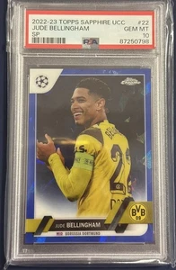 2022-23 Topps Chrome Sapphire Edition Jude Bellingham SP Dortmund - Picture 1 of 2