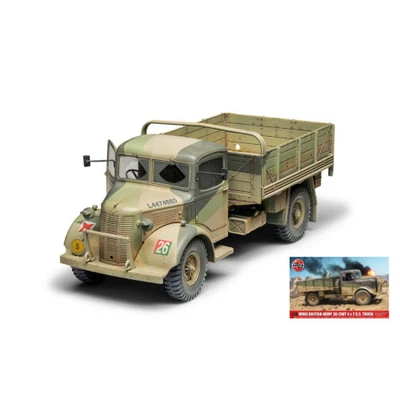 WWII BRITISH ARMY 30-CWT 4x2 GS TRUCK KIT 1:35 Airfix Kit Mezzi Militari Modelli - Immagine 1 di 3