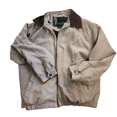 WEATHERVANE by WEATHERPROOF brown faux suede jacket- size XL - Image 1 of 4
