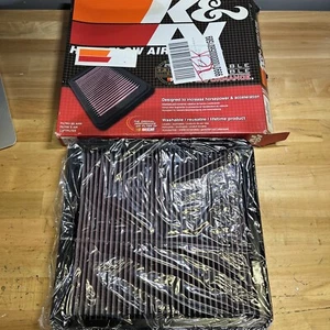 K&N 33-2387 High-Flow Air Filter Lifetime Select Toyota Land Cruiser  Open Box - Picture 1 of 4