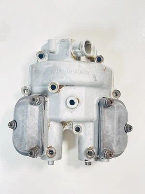 08- 12 KTM 450XC 525XC ATV ENGINE VALVE HEAD COVER W/ ROCKER ARMS AND REAR COVER - Image 1 of 4