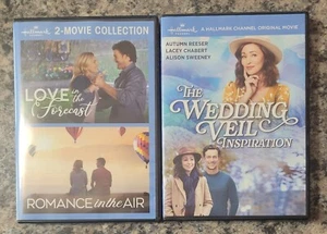 Love In The Forecast, Romance In The Air 2021 & The Wedding Veil Inspiration DVD - Picture 1 of 7