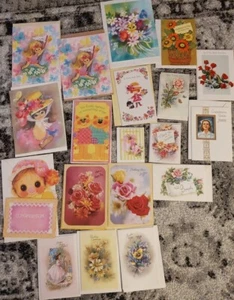 19 unbenutzte Vintage 60er -70er Jahre Grußkarten, Krönung, Paramount & mehr - Bild 1 von 4