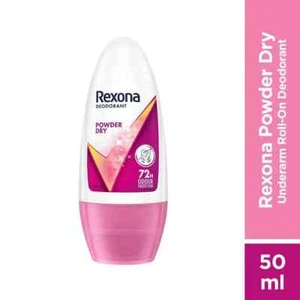 Rexona Powder Dry Underarm Roll On Deodorant For Women, 50ML FREE FAST SHIPPING - Picture 1 of 9