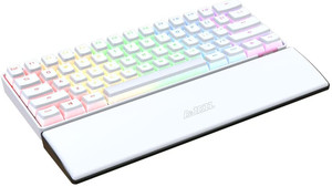 60% Keyboard Wrist Rest, Leather Wrist Support Pad for Compact Mechanical Gaming