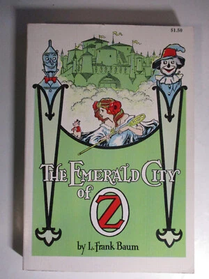 Emerald City of Oz, L Frank Baum, John R Neill, Rand McNally Softcover, 1970s Foto 1 de 4