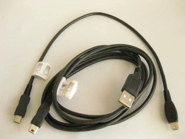 TI Graphic Calculator USB Connectivity Kit: A to Mini-B & Mini-A to Mini-B  - Image 1 of 1