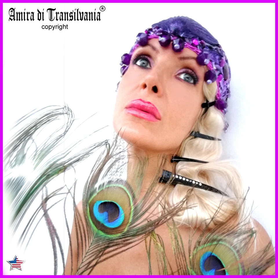 Sombrero Fascinator Mujer Crochet Tejido Gorra Elegante Lentejuelas Bordadas Retro Años 20 Foto 1 de 4