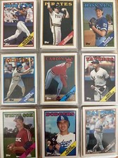 1988 TOPPS Baseball Cards.   # 501-750.  You Pick to Complete Your Set.