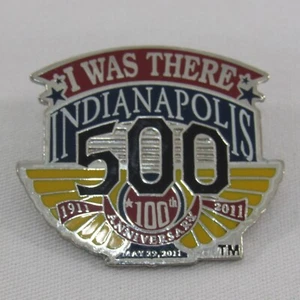 Lapel Pin 95th Indy 500 2011 Collector Souvenir Event I Was There Pin Pre-Owned - Picture 1 of 6