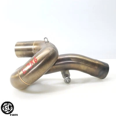 Kawasaki Ninja ZX6R 2011 escape antideslizante tubo medio Foto 1 de 4