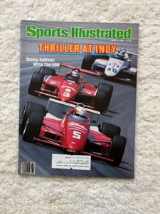 Sports Illustrated Indy 500 Danny Sullivan 1985 Lacrosse Johns Hopkins Syracuse - Bild 1 von 6