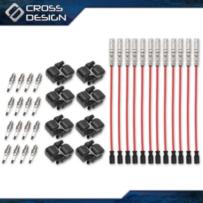 Bobinas de encendido y bujías y cables de iridio aptos para Mercedes-Benz C CL ML UF359 Foto 1 de 4