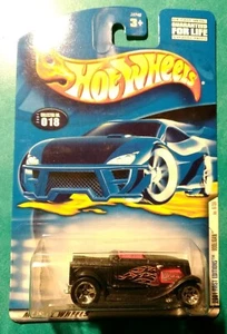 2001 HOT WHEELS FIRST EDITIONS HOOLIGAN #18 BLACK 5 SPOKE 6 OF 36 - Picture 1 of 7