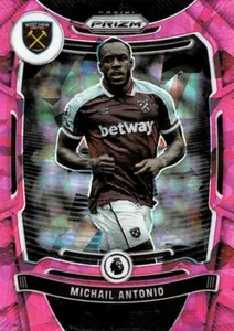 2021-22 Panini Prizm Premier League #240 Michail Antonio Prizm Pink Ice - Picture 1 of 2