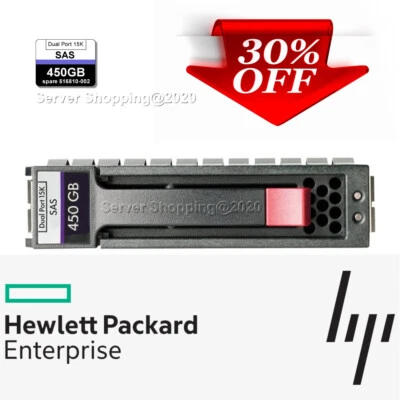 HP 516810-002 450-GB 15K RPM 6Gbps 3.5" SAS LFF Dual Port Hard Drive EF0450FARMV - Image 1 of 2
