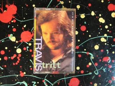 It's All About to Change Travis Tritt Country Album Cassette Tape Foto 1 de 3