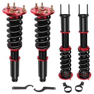 Coilovers Suspension Kit For 2008-12 Honda Accord Adjustable Height Shock Struts - Picture 1 of 16