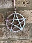 Witch's Window / Wall Hanging Altar Pentagram. Protection Wicca Wiccan Pagan