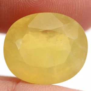 Shola Genuine 8.53 Ct Natural Yellow Fire Opal from Mexico - Picture 1 of 2