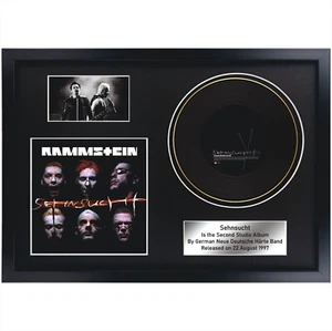 Rammstein – Sehnsucht / Memorabilia / LP / Souvenir in black frame / interior - Picture 1 of 12