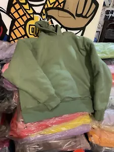 Rare Sample Yeezy GAP Hoodie LAA Dark Green Adult Size L - Picture 1 of 11